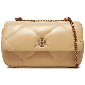 τσάντα tory burch kira diamond quilt pave mini flap bag