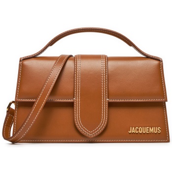 τσάντα jacquemus le grand bambino 213ba007-3072 καφέ φυσικό