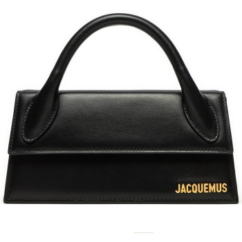 τσάντα jacquemus le chiquito long 213ba004-3000 μαύρο