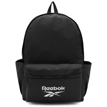 σακίδιο reebok rbk-001-ccc-05 μαύρο ύφασμα - ύφασμα