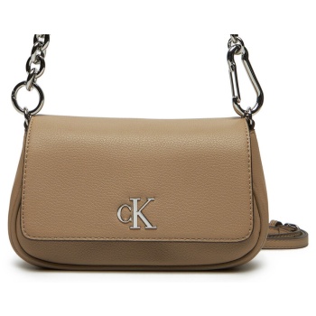 τσάντα calvin klein jeans k60k613049 μπεζ απομίμηση σε προσφορά