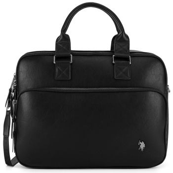 σάκος u.s. polo assn. biuxt8471mvp μαύρο yλικό  σε προσφορά