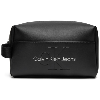 τσαντάκι καλλυντικών calvin klein jeans k60k611483 μαύρο