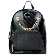 τσάντα monnari bag5360-k020d000-r00 μαύρο απομίμηση δέρματος/-απομίμηση δέρματος