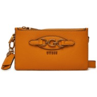 τσάντα guess hwbb94 94120 καφέ απομίμηση δέρματος/-απομίμηση δέρματος