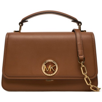 τσάντα michael michael kors delancey 30t4gd8s6l καφέ φυσικό σε προσφορά