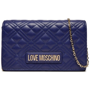 τσάντα love moschino jc4079pp0lla0750 σκούρο μπλε απομίμηση σε προσφορά