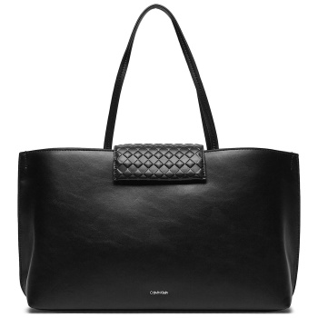 τσάντα calvin klein calvin mini quilt medium tote σε προσφορά