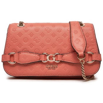τσάντα guess arlena logo hwpg93 36210 κοραλλί απομίμηση σε προσφορά