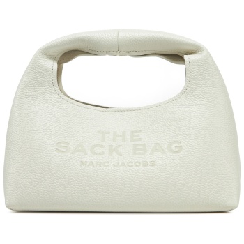 τσάντα marc jacobs the mini sack bag 2f3hsh020h01 λευκό