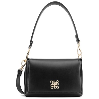 τσάντα nine west lda5475 μαύρο yλικό - πολυουρεθάνη