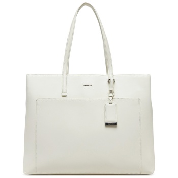 τσάντα calvin klein ck must medium shopper w/pocket σε προσφορά