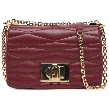 τσάντα furla wb01671 bx3221 26700 μπορντό φυσικό δέρμα  σε προσφορά