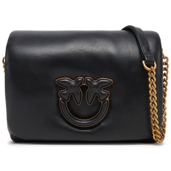 τσάντα pinko love click puff baby 101584 a10f μαύρο φυσικό