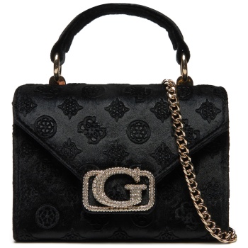 τσάντα guess hwvp93 50780 μαύρο ύφασμα - ύφασμα σε προσφορά