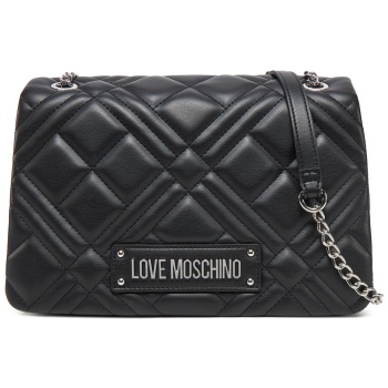 τσάντα love moschino jc4153pp1mla000b μαύρο απομίμηση