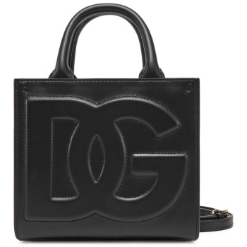 τσάντα dolce&gabbana bb7479 aw576 μαύρο φυσικό δέρμα  σε προσφορά
