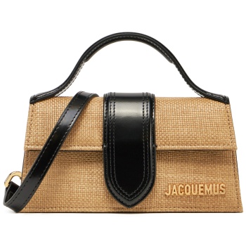 τσάντα jacquemus le bambino 213ba006-3215 μπεζ υλικό 
