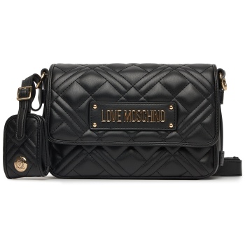 τσάντα love moschino jc4210pp0mla0000 μαύρο απομίμηση