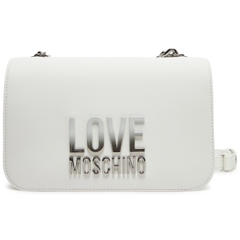 τσάντα love moschino jc4254pp0mkd0100 λευκό απομίμηση