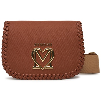 τσάντα love moschino jc4125pp1mlj0201 καφέ απομίμηση