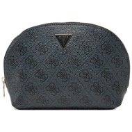 τσαντάκι καλλυντικών guess pw7501 p5170 γκρι απομίμηση δέρματος/-απομίμηση δέρματος