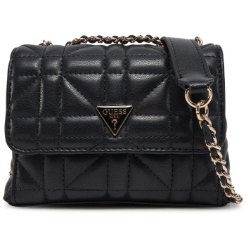 τσάντα guess hwqg96 25780 μαύρο απομίμηση σε προσφορά