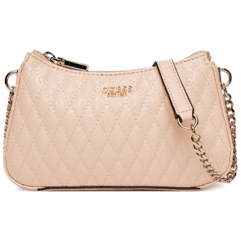 τσάντα guess hwgg9626720 μπεζ απομίμηση δέρματος/-απομίμηση σε προσφορά