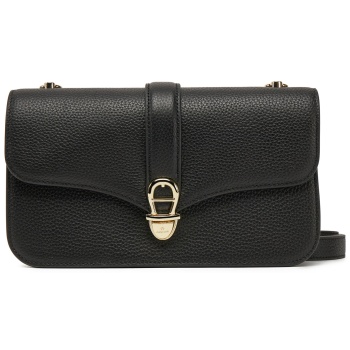 τσάντα aigner 132412 μαύρο φυσικό δέρμα - grain leather σε προσφορά