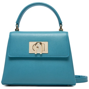 τσάντα furla 1927 wb00109 are000 tr400 μπλε φυσικό δέρμα 