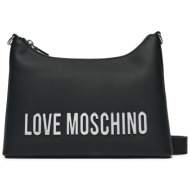 τσάντα love moschino jc4025pp1mkd000b μαύρο απομίμηση δέρματος/-απομίμηση δέρματος
