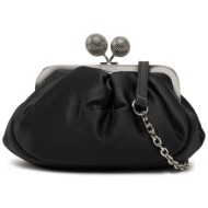 τσάντα weekend max mara emmy 2515511094650 μαύρο ύφασμα - ύφασμα