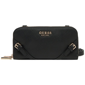 τσάντα guess hwzg96 36790 μαύρο απομίμηση δέρματος/-saffiano σε προσφορά