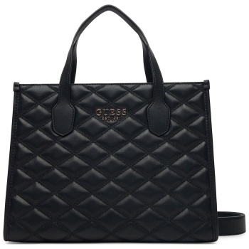 τσάντα guess hwqg96 32220 μαύρο απομίμηση σε προσφορά