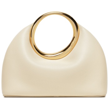 τσάντα jacquemus mini ring handbag 241ba395 εκρού απομίμηση