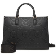 τσάντα valentino samba re vbs8zg05 μαύρο απομίμηση δέρματος/-απομίμηση δέρματος
