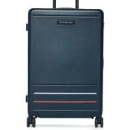 μεσαία βαλίτσα tommy hilfiger au0au01974 μαύρο υλικό - πολυανθρακικό
