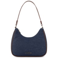 τσάντα g-star raw gsr-b-012-07 μπλε ύφασμα - βαμβάκι
