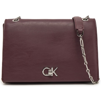 τσάντα calvin klein k60k612810 μπορντό απομίμηση σε προσφορά