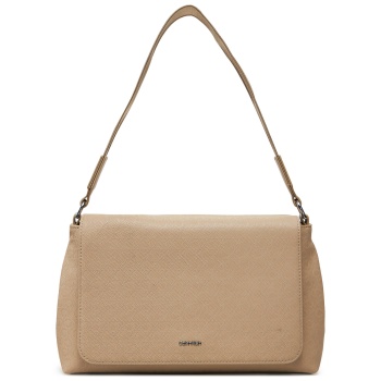 τσάντα calvin klein ck must satchel_mono k60k613181 μπεζ σε προσφορά