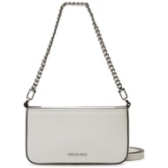 τσάντα michael michael kors 32s5sytu1l λευκό φυσικό δέρμα - φυσικό δέρμα