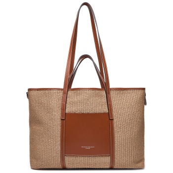 τσάντα gianni chiarini superlight bs 10356 cst-dnm καφέ σε προσφορά