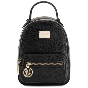 σακίδιο nine west rc19701 μαύρο yλικό - πολυουρεθάνη σε προσφορά