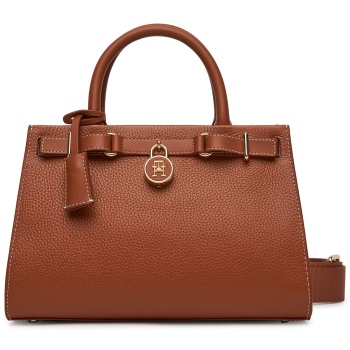 τσάντα tommy hilfiger american icon mini tote leather σε προσφορά