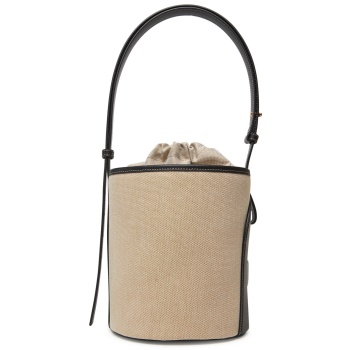 τσάντα furla lido wb01588 bx3561 ton00 μπεζ ύφασμα - ύφασμα σε προσφορά