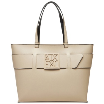 τσάντα armani exchange 949127 0a874 u1092 μπεζ απομίμηση σε προσφορά