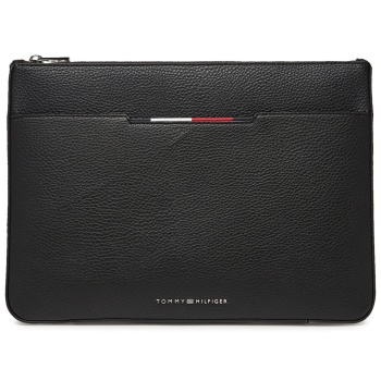 τσαντάκι tommy hilfiger central pouch am0am13523 μαύρο