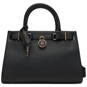 τσάντα tommy hilfiger american icon mini tote leather σε προσφορά