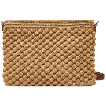τσάντα gianni chiarini bella bs 11575 trcbbl καφέ ύφασμα  σε προσφορά