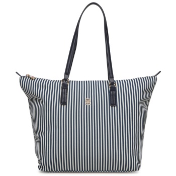 τσάντα tommy hilfiger poppy summer tote aw0aw17203 σκούρο σε προσφορά